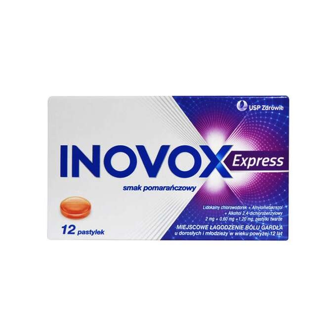 Inovox Express smak pomarańczowy