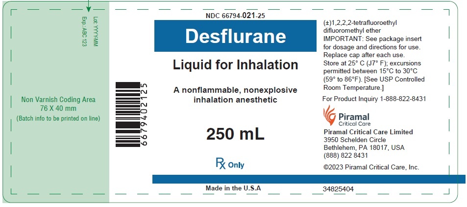 Desfluran Piramal