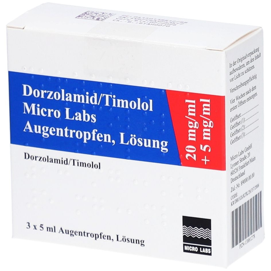 Dorzolamid + Timolol Misom