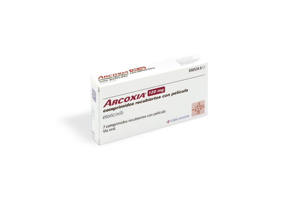 ARCOXIA 120 mg COMPRIMIDOS RECUBIERTOS CON PELICULA