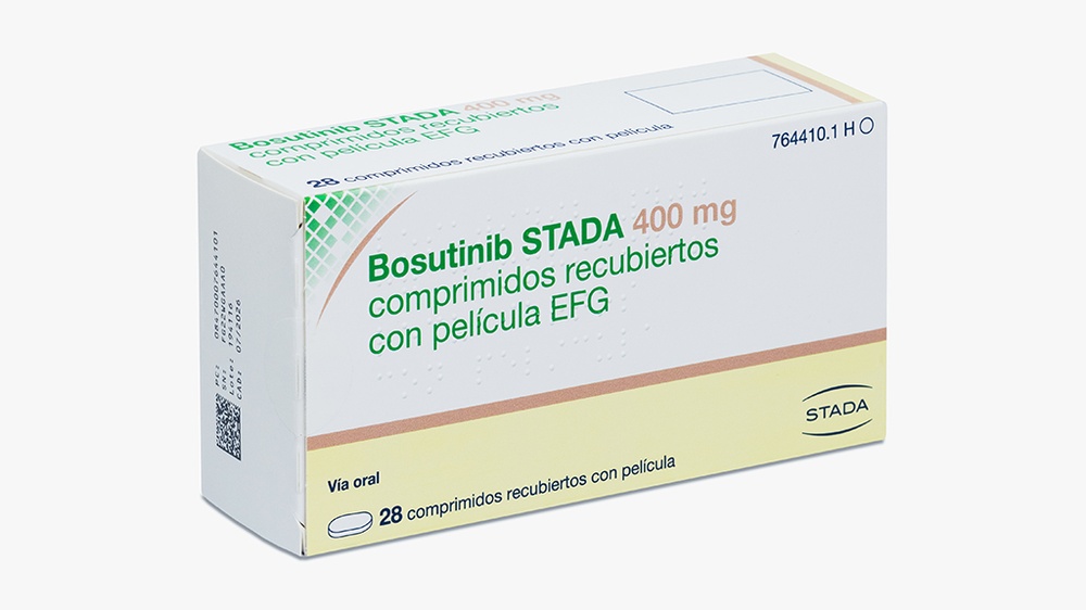 BOSUTINIB STADA 400 MG COMPRIMIDOS RECUBIERTOS CON PELICULA EFG