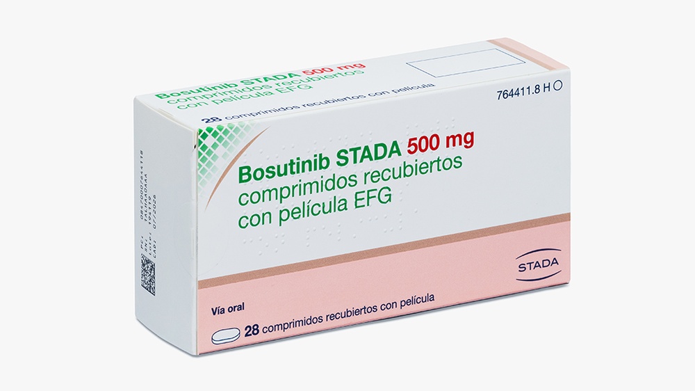 BOSUTINIB STADA 500 MG COMPRIMIDOS RECUBIERTOS CON PELICULA EFG