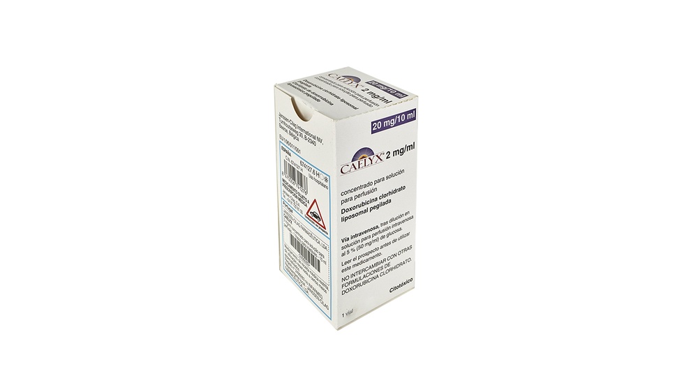CAELYX PEGYLATED LIPOSOMAL 2 mg/ml CONCENTRATE FOR INFUSION SOLUTION