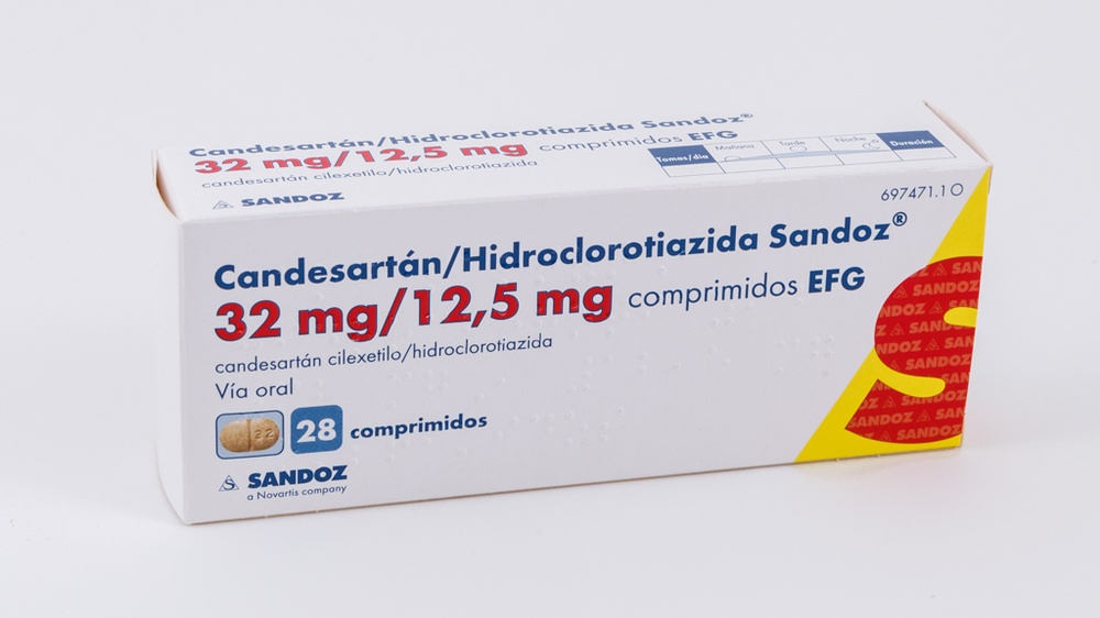 Candesartan/Hydrochlorothiazide Sandoz 32mg/12.5mg Tablets
