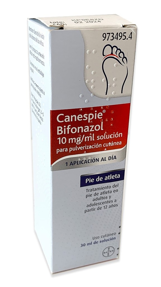 CANESPIE BIFONAZOL 10 mg/ml CUTANEOUS SPRAY SOLUTION