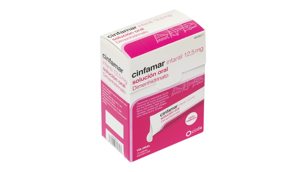 CINFAMAR INFANTIL 12,5 mg SOLUCION ORAL