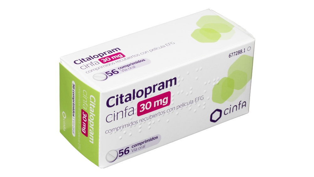 CITALOPRAM CINFA 30 mg COMPRIMIDOS RECUBIERTOS CON PELICULA EFG