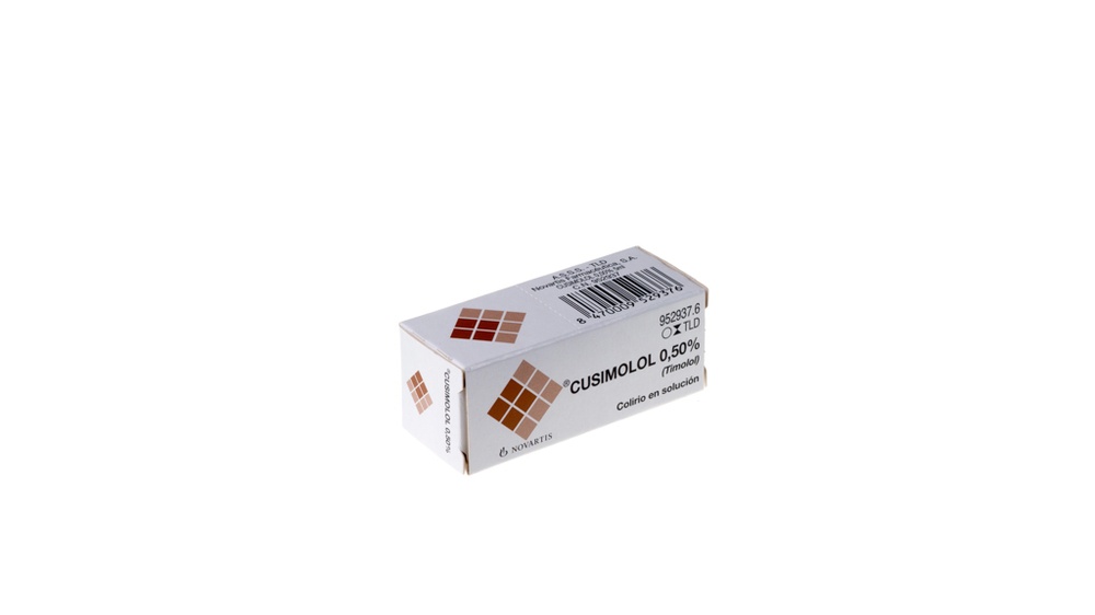 CUSIMOLOL 5 mg/ml EYE DROPS SOLUTION