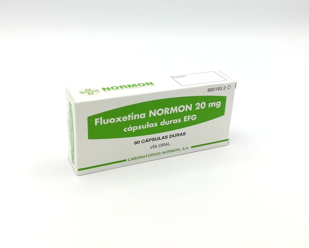 FLUOXETINA NORMON 20 mg CÁPSULAS DURAS