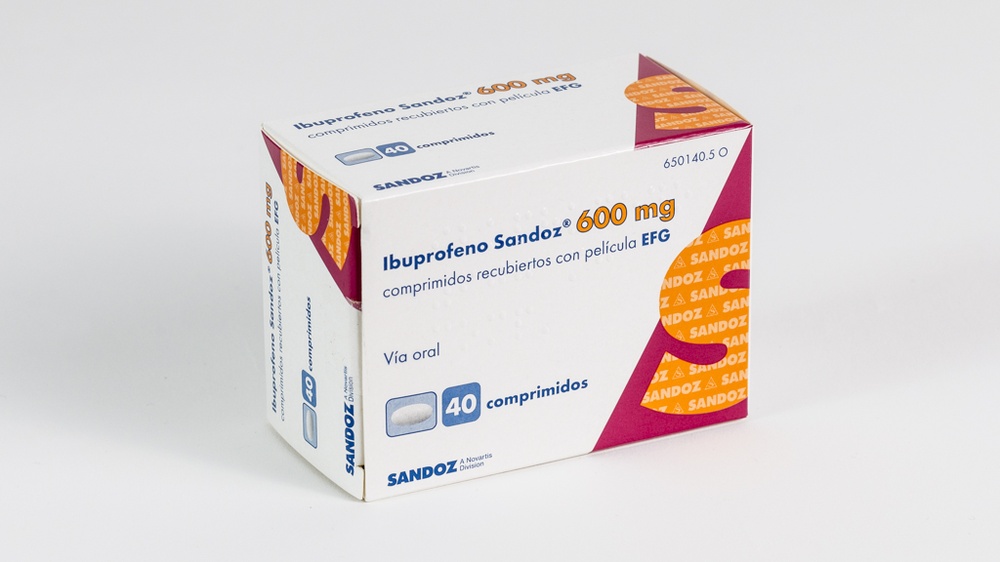 IBUPROFEN SANDOZ 600 mg FILM-COATED TABLETS
