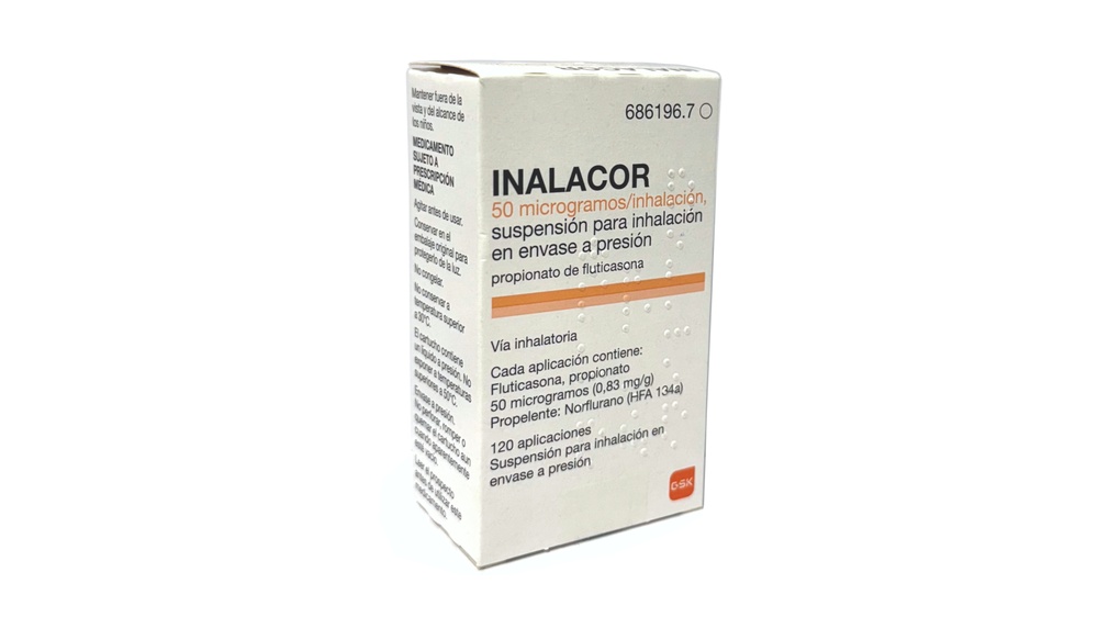 INALACOR 50 micrograms/inhalation Suspension for inhalation in pressurized container