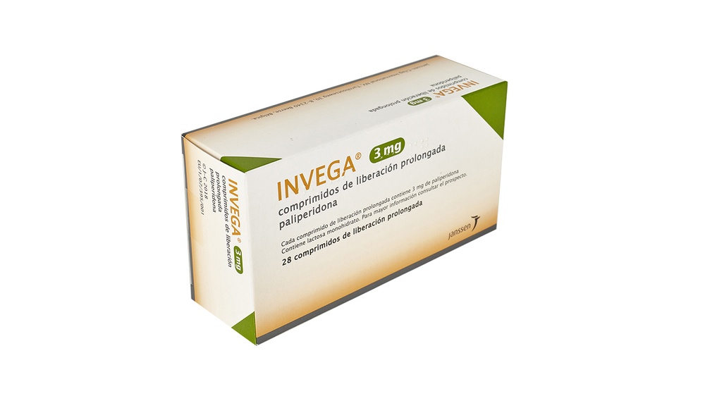 INVEGA 3 mg COMPRIMIDOS DE LIBERTAÇÃO PROLONGADA