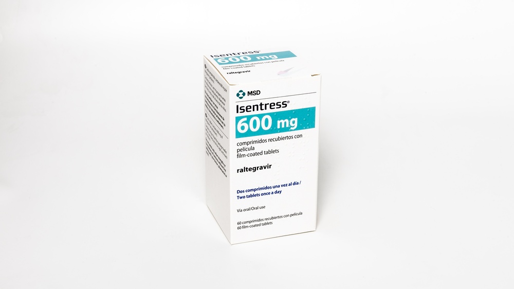 ISENTRESS 600 MG COMPRIMIDOS RECUBIERTOS CON PELICULA