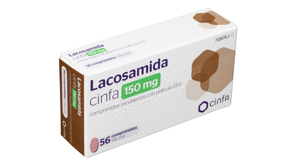 LACOSAMIDE CINFA 150 mg FILM-COATED TABLETS