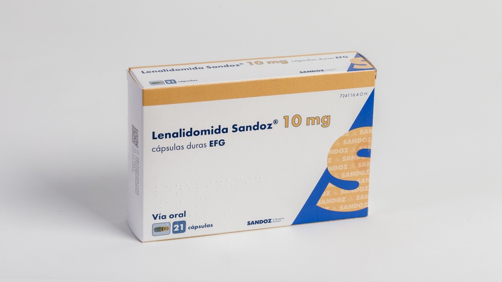 LENALIDOMID SANDOZ 10 mg TWARDYCH KAPSULEK
