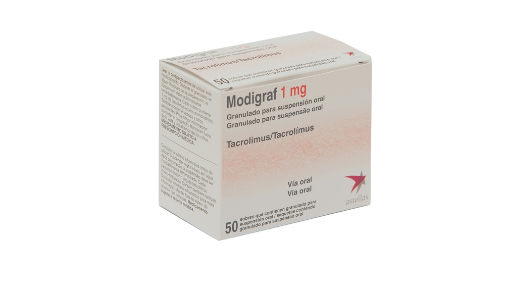 MODIGRAF 1 mg GRANULES FOR ORAL SUSPENSION