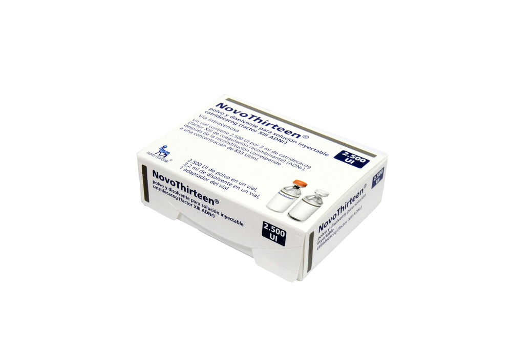 NOVOTHIRTEEN 2500 UI POLVO Y DISOLVENTE PARA SOLUCION INYECTABLE