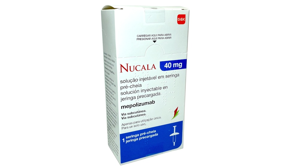 NUCALA 40 MG SOLUCION INYECTABLE EN JERINGA PRECARGADA