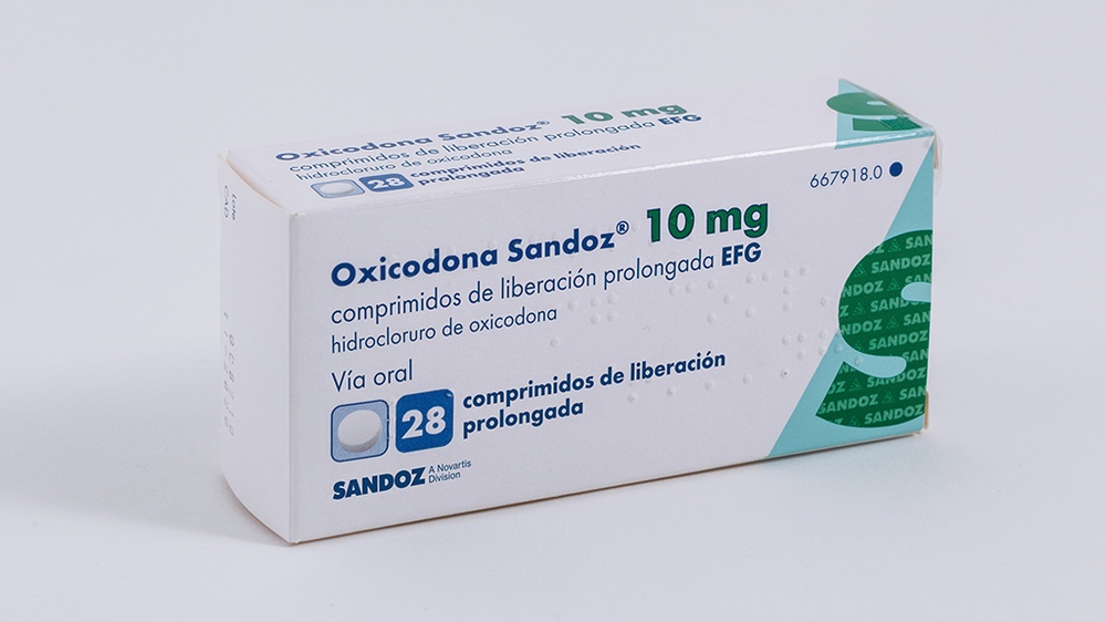 OXYCODONE SANDOZ 10 mg PROLONGED-RELEASE TABLETS