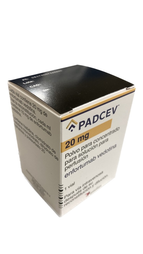 PADCEV 20 mg POWDER FOR CONCENTRATE FOR SOLUTION FOR INFUSION