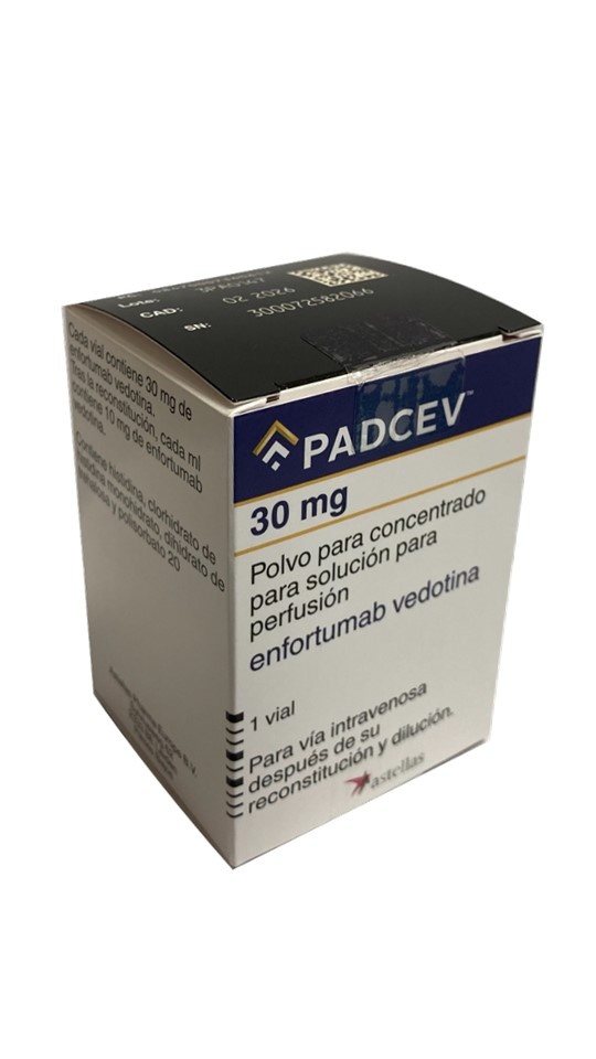 PADCEV 30 mg POWDER FOR CONCENTRATE FOR SOLUTION FOR INFUSION
