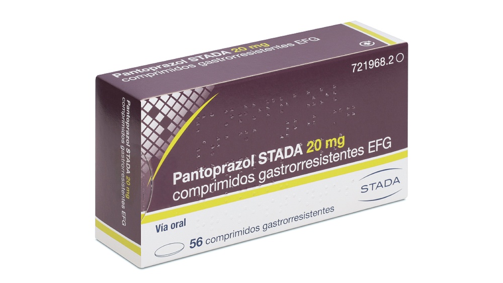 PANTOPRAZOL STADA 20 mg GASTRO-RESISTANT TABLETS