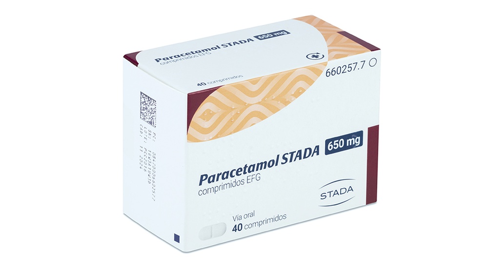 PARACETAMOL STADA 650 mg TABLETS