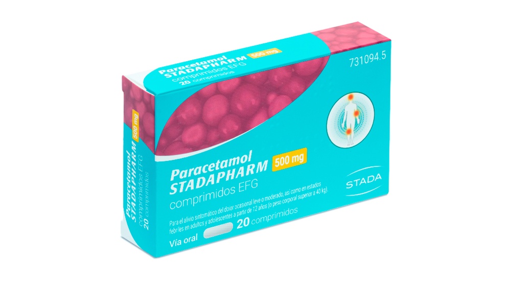 PARACETAMOL STADAPHARM 500 mg TABLETS