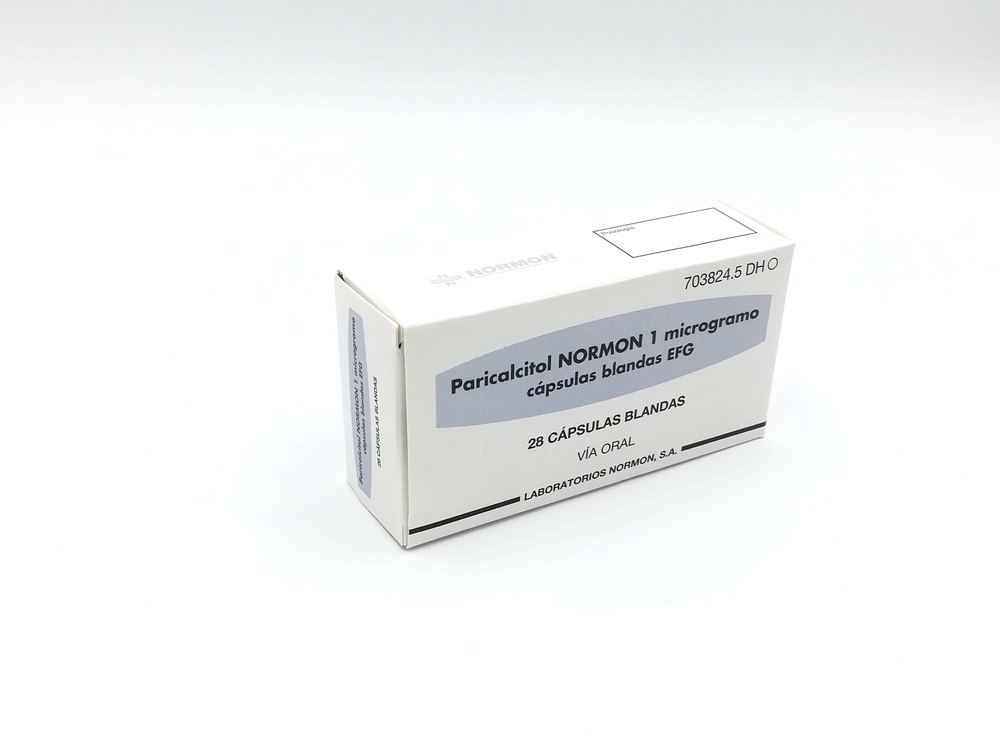 PARICALCITOL NORMON 1 MICROGRAM SOFT CAPSULES
