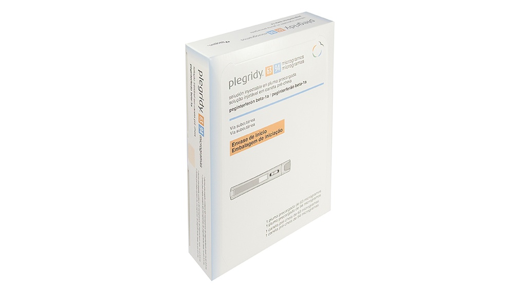 Plegridy 63 micrograms/0.94 mL injectable solution in a pre-filled pen
