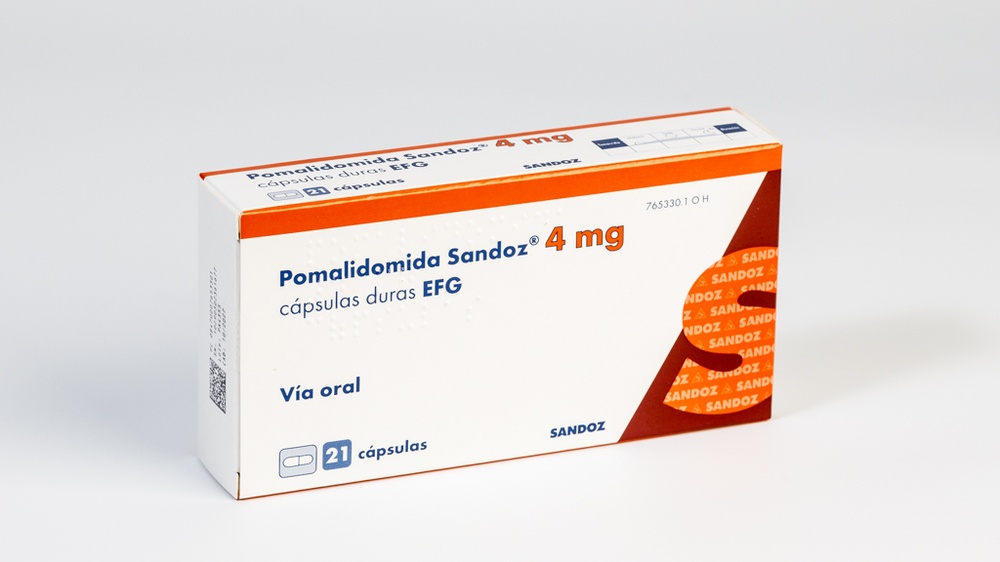 POMALIDOMIDE SANDOZ 4 mg HARD CAPSULES