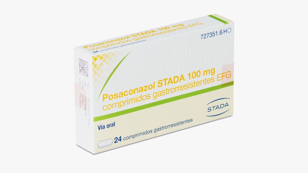 POSACONAZOLE STADA 100 mg GASTRO-RESISTANT TABLETS