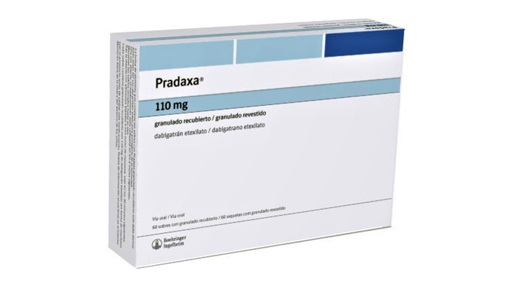 PRADAXA 110 MG COATED GRANULES