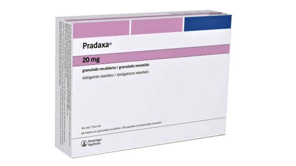 PRADAXA 20 mg GRANULES, COATED
