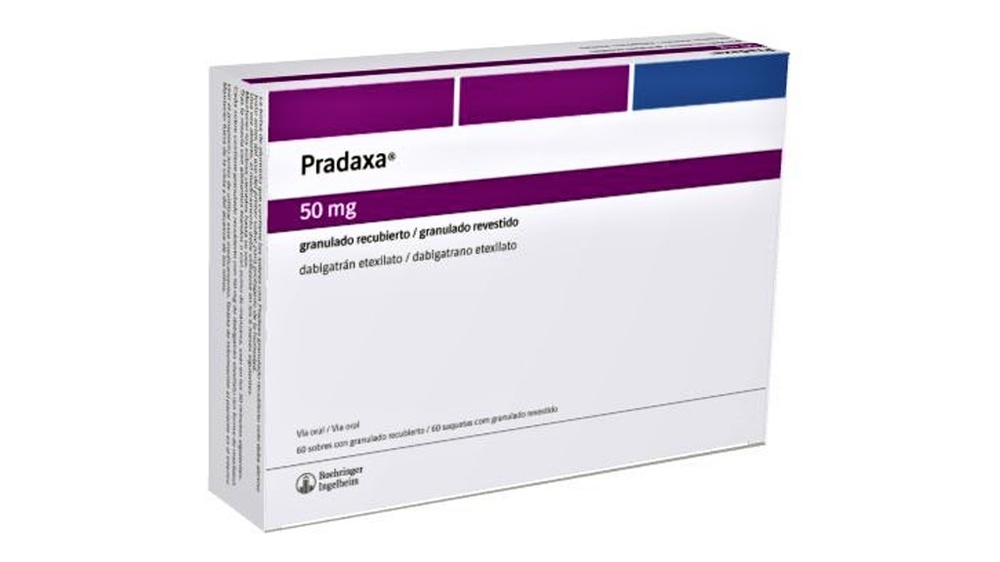 PRADAXA 50 MG COATED GRANULES