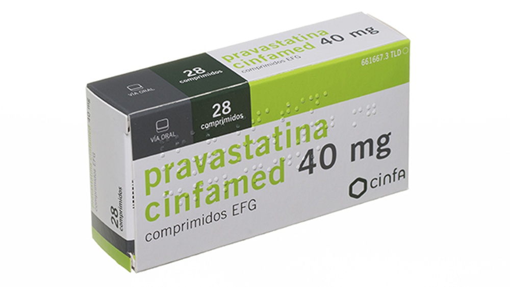 PRAVASTATIN CINFAMED 40 mg TABLETS