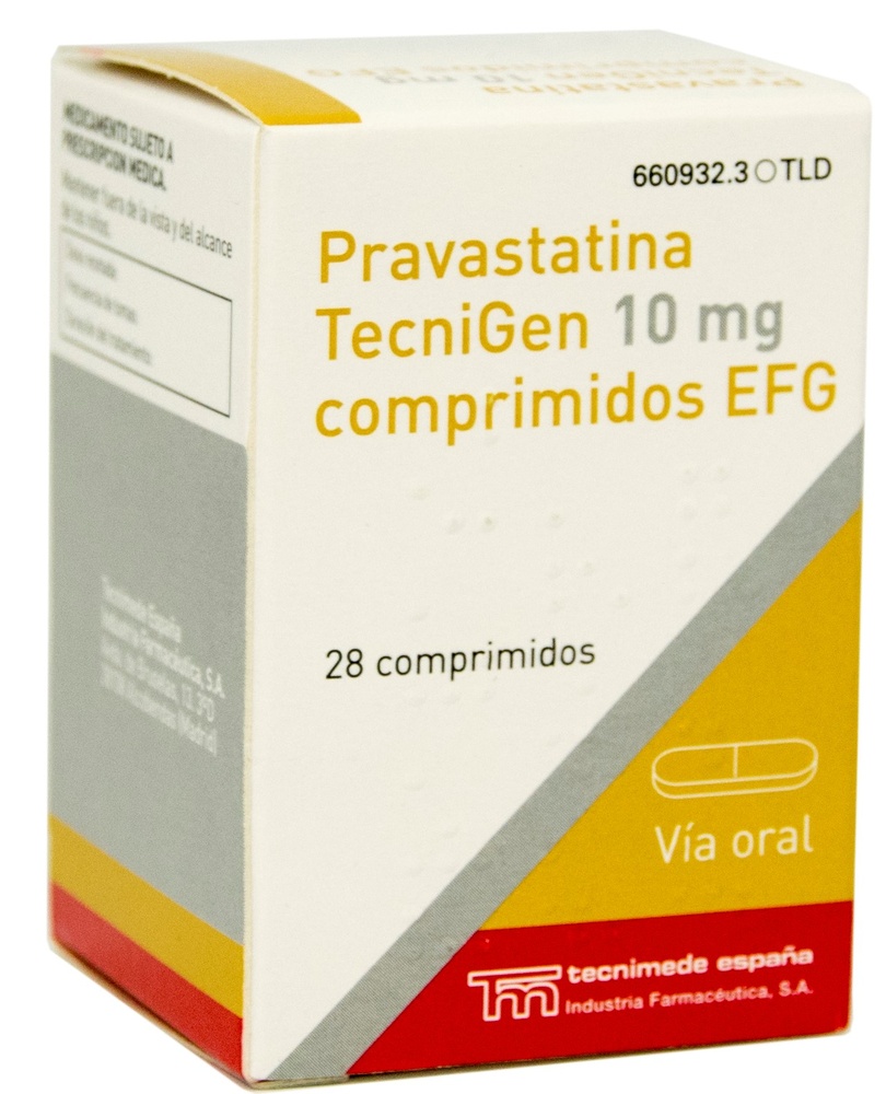 PRAVASTATIN TECNIGEN 10 mg TABLETS