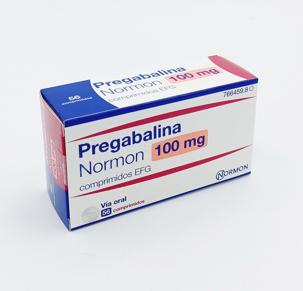 PREGABALIN NORMON 100 mg TABLETS