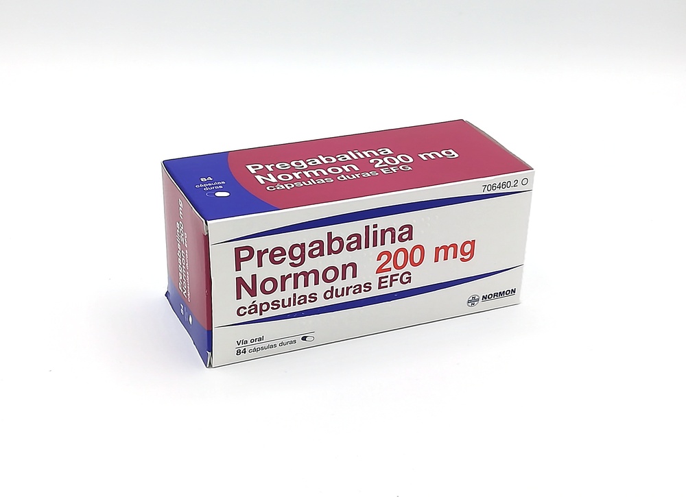 PREGABALIN NORMON 200 mg HARD CAPSULES