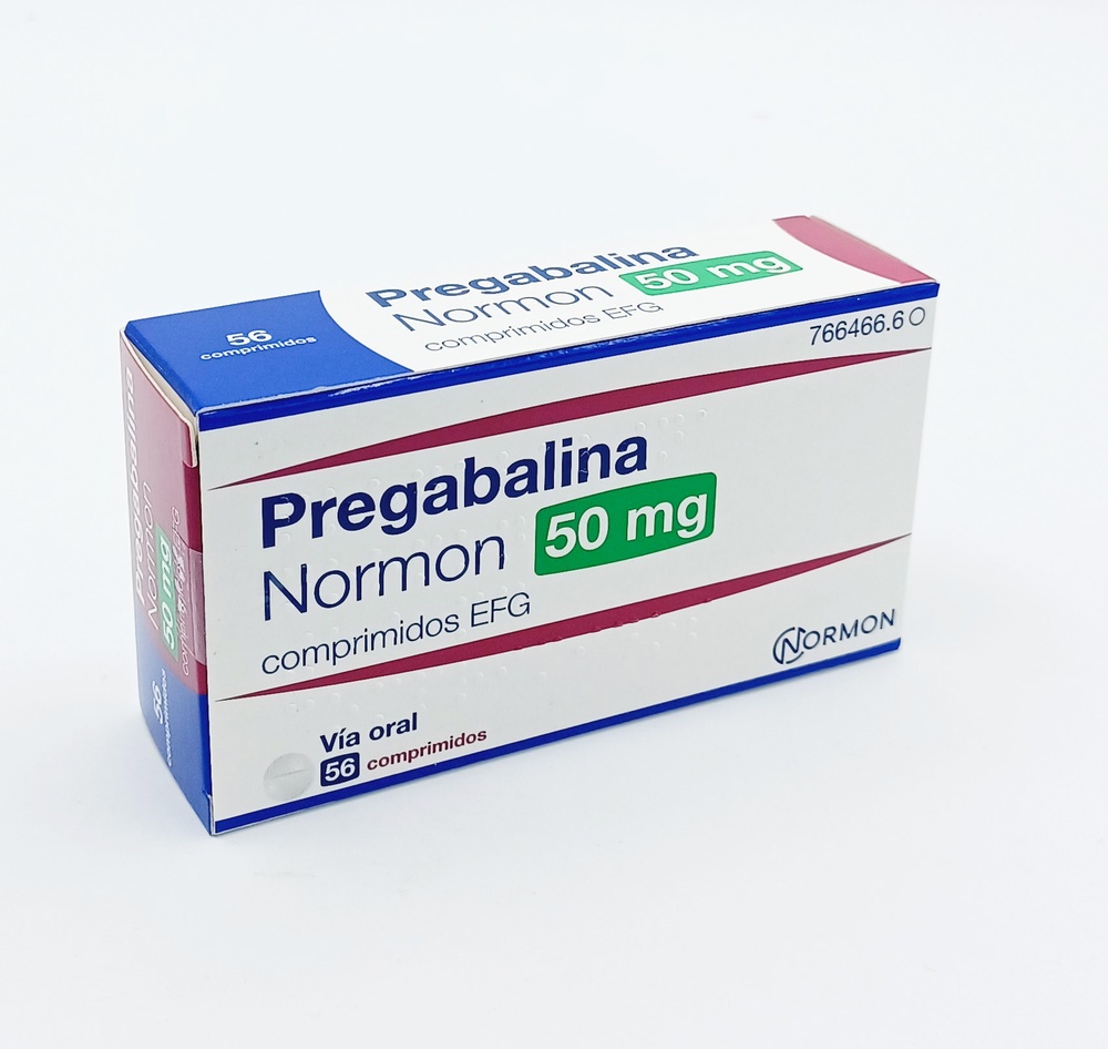 PREGABALIN NORMON 50 mg TABLETS