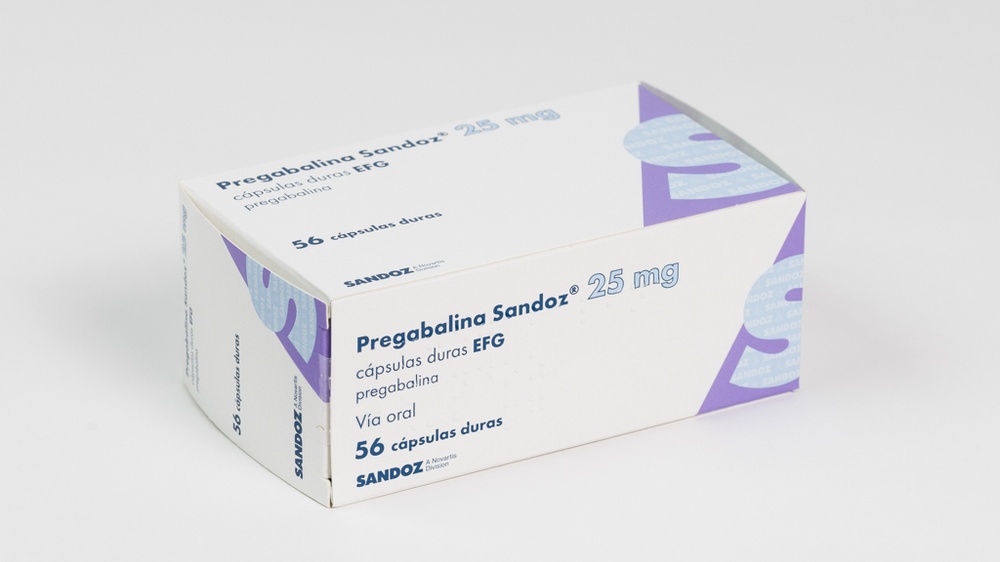 PREGABALIN SANDOZ 25 mg HARD CAPSULES