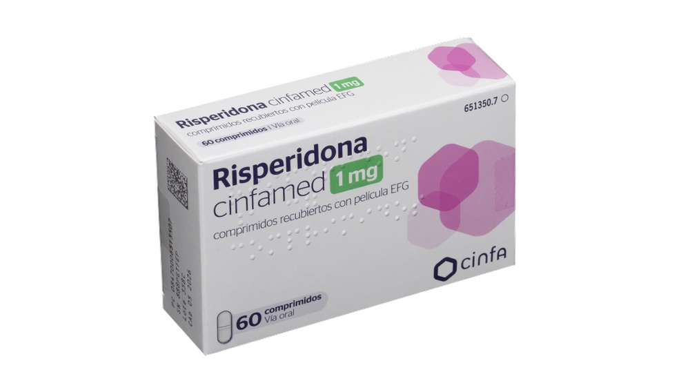 RISPERIDONE CINFAMED 1 mg FILM-COATED TABLETS