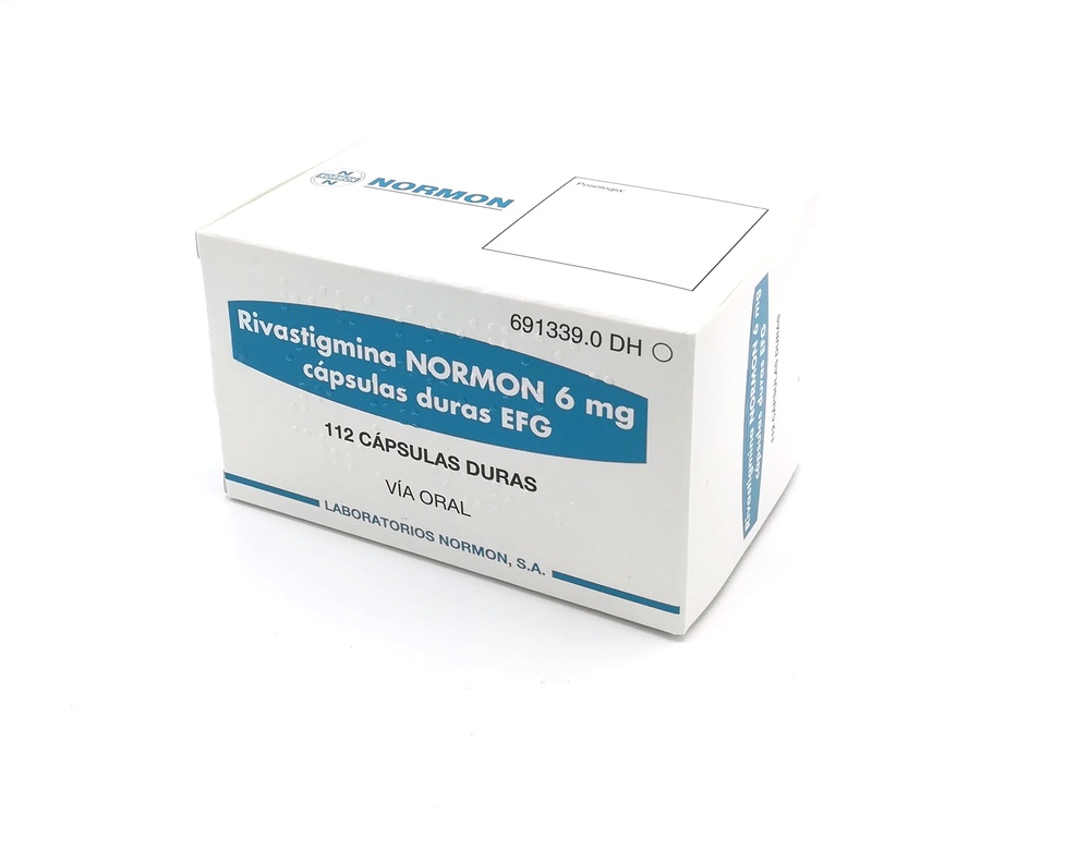 RIVASTIGMINE NORMON 6 mg HARD CAPSULES