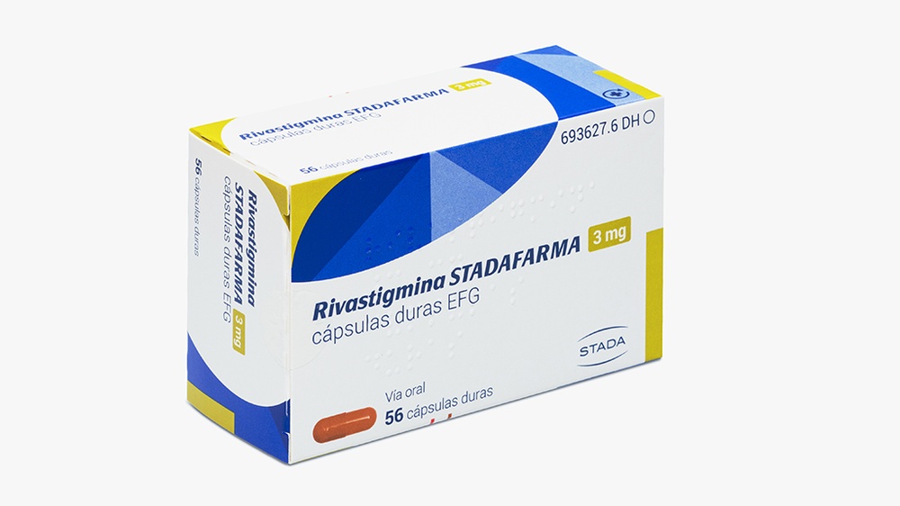RIVASTIGMINE STADAFARMA 3 mg HARD CAPSULES