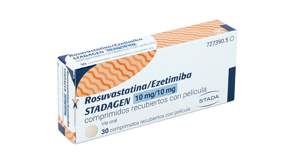 ROSUVASTATIN/EZETIMIBE STADAGEN 10 mg/10 mg FILM-COATED TABLETS