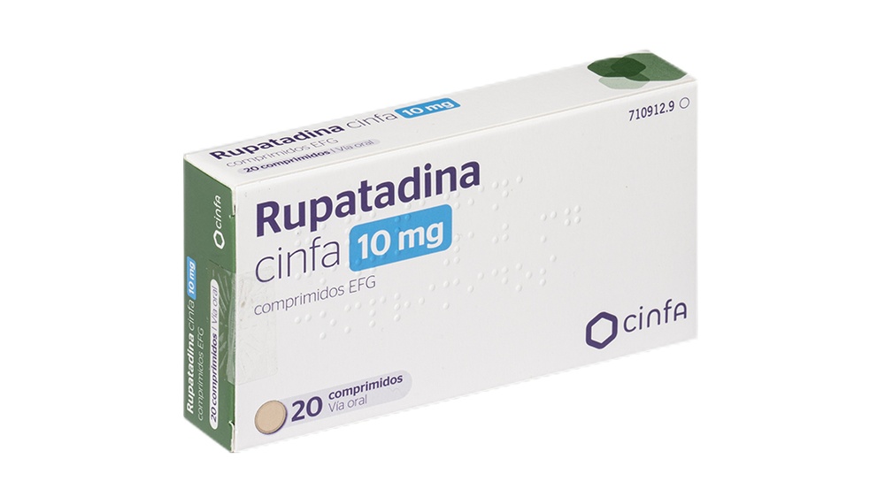 RUPATADINE CINFA 10 mg TABLETS