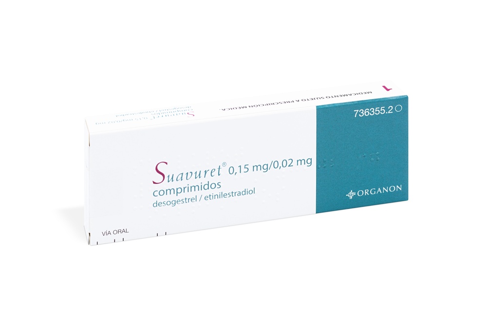 SUAVURET 0.15 mg/0.02 mg TABLETS