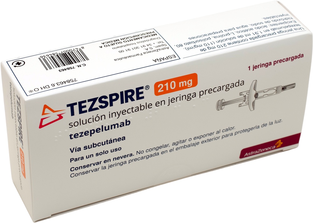 TEZSPIRE 210 mg SOLUTION FOR INJECTION IN PRE-FILLED SYRINGE
