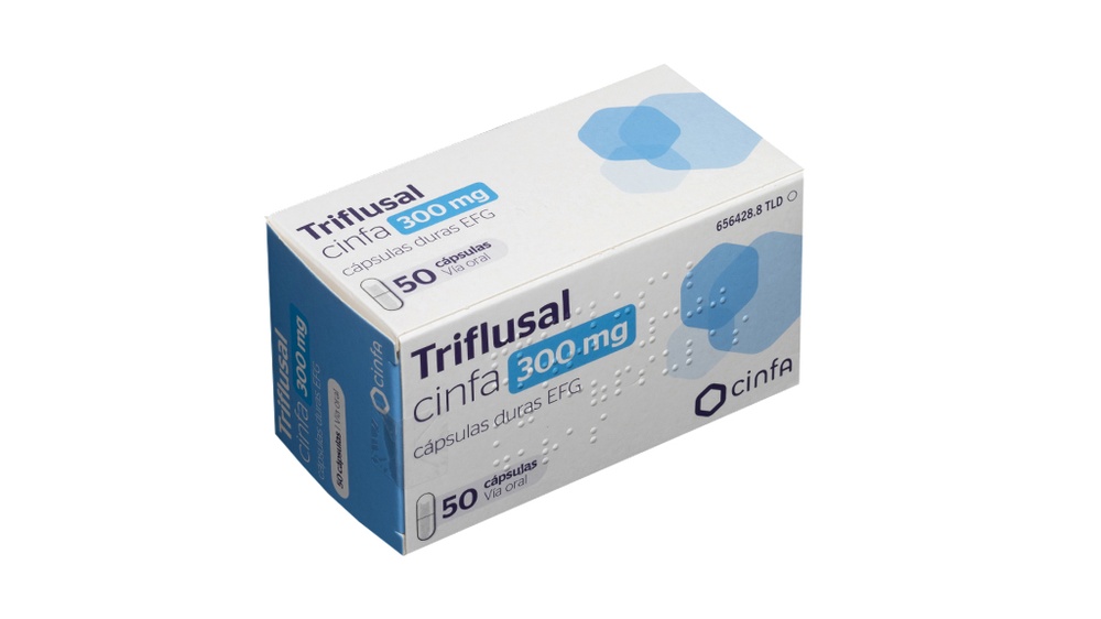 ТРИФЛУСАЛ ЦИНФА 300 мг ТВЕРДЫЕ КАПСУЛЫ