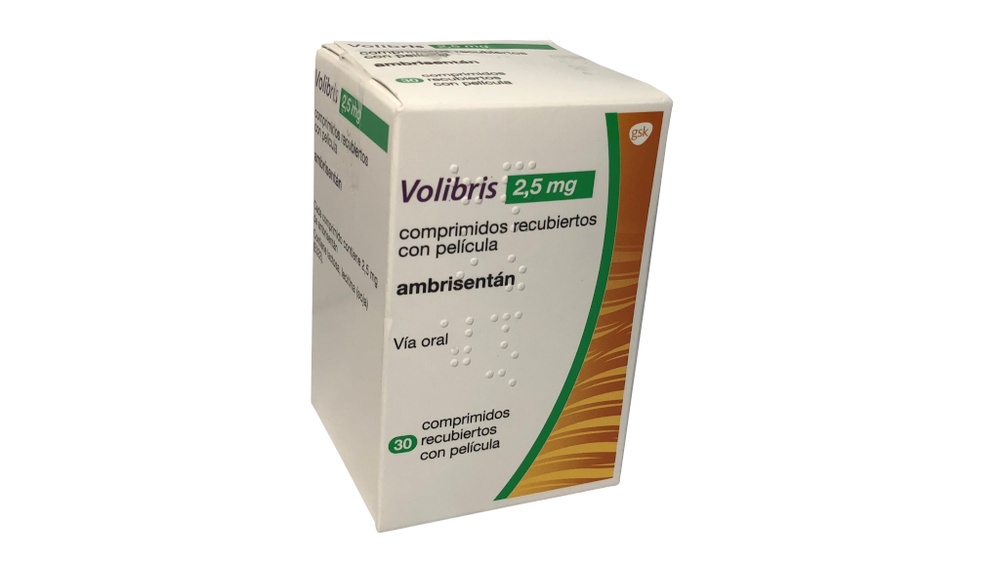 VOLIBRIS 2.5 mg FILM-COATED TABLETS